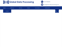 Tablet Screenshot of global-data-processing.com